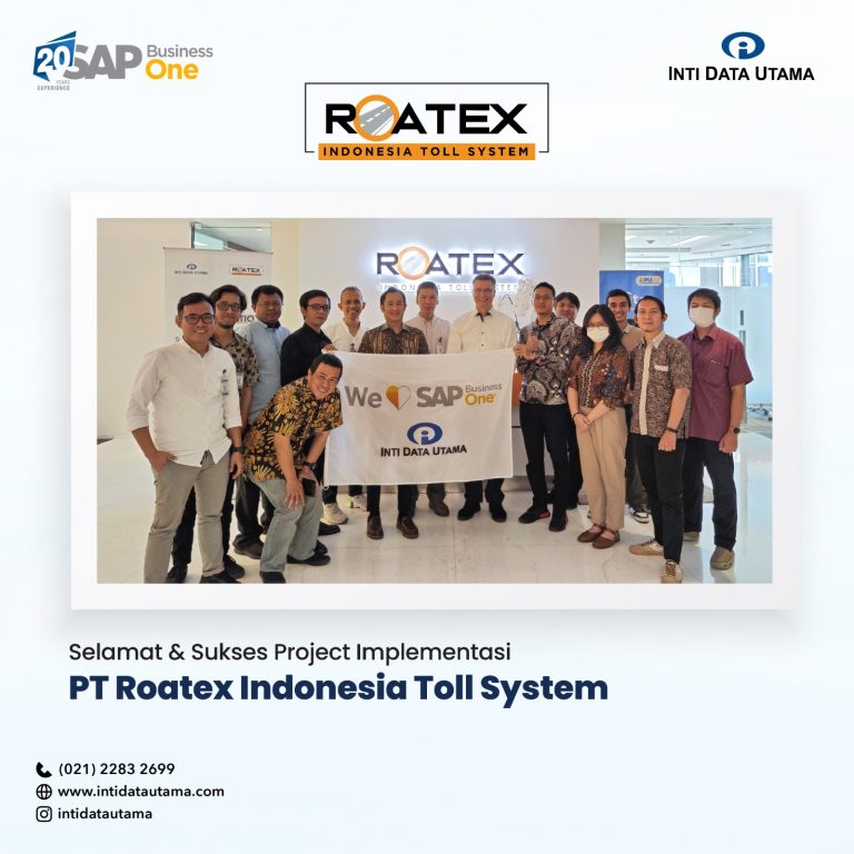 SAP Business One Roatex Launched: Aiming for Toll Road Efficiency