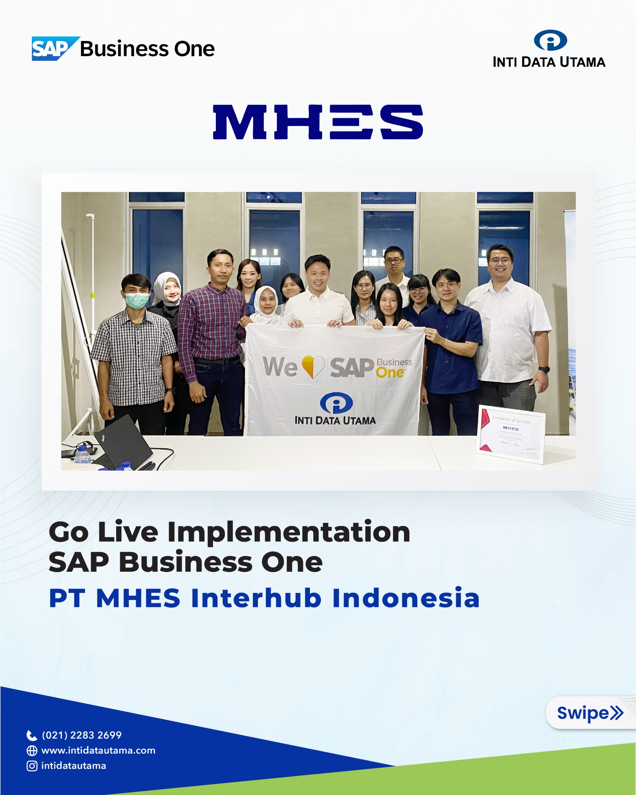 PT MHES Interhub Indonesia Memperkuat Digitalisasi dengan Implementasi SAP Business One